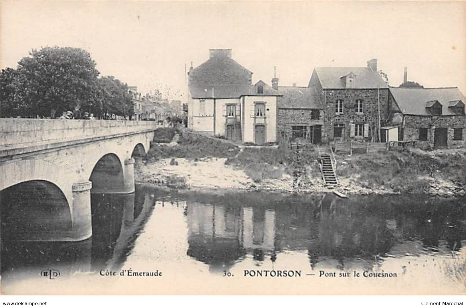 PONTORSON - Pont Sur Le Couesnon - Très Bon état - Pontorson