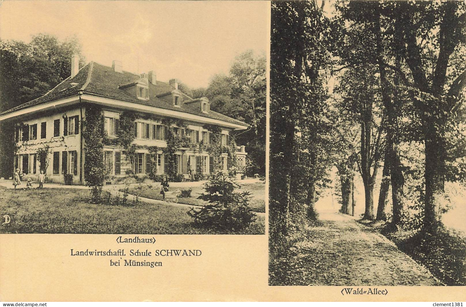 Landwirtschaftl Schule SCHWAND Bei Munsingen - Münsingen