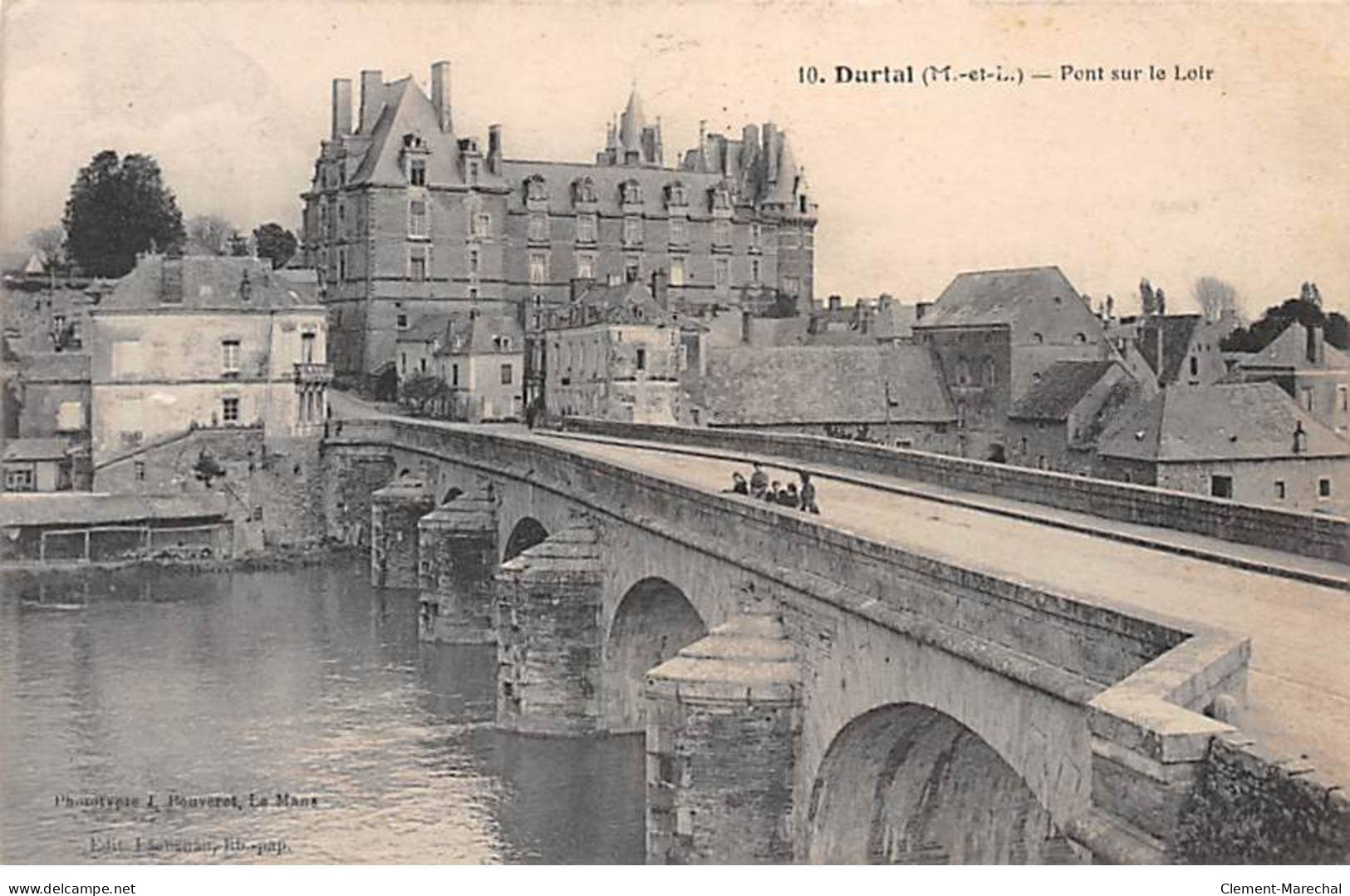 DURTAL - Pont Sur Le Loir - état - Durtal