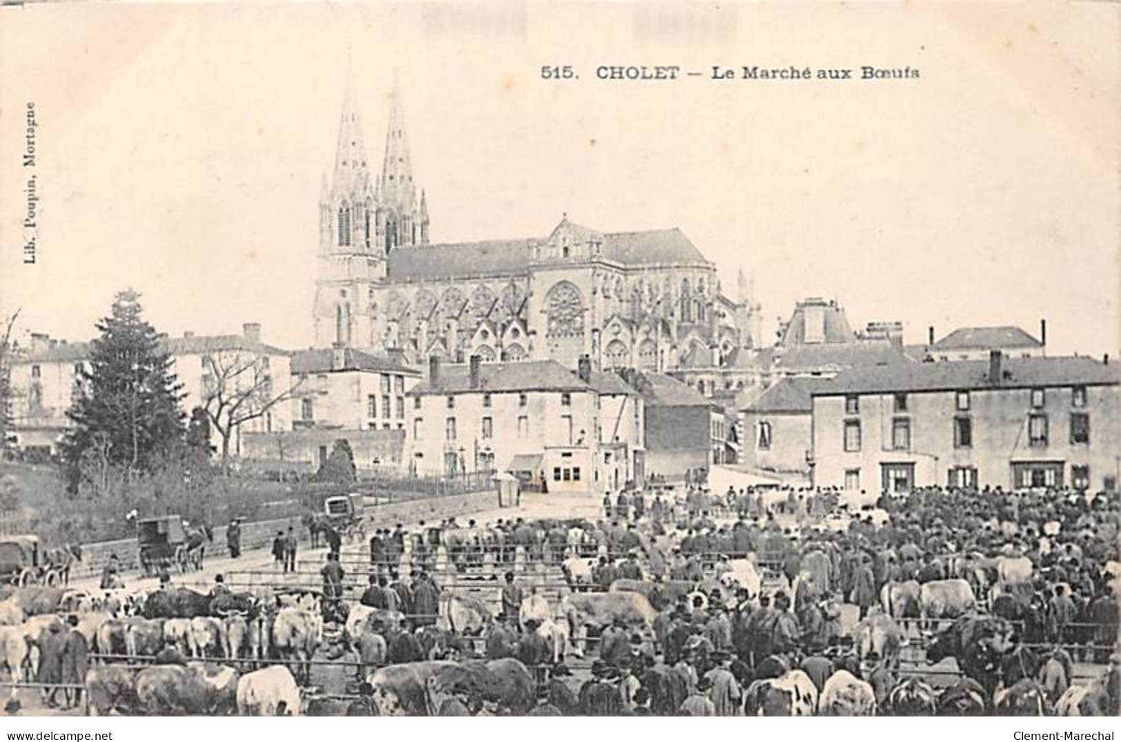 CHOLET - Le Marché Aux Boeufs - Très Bon état - Cholet