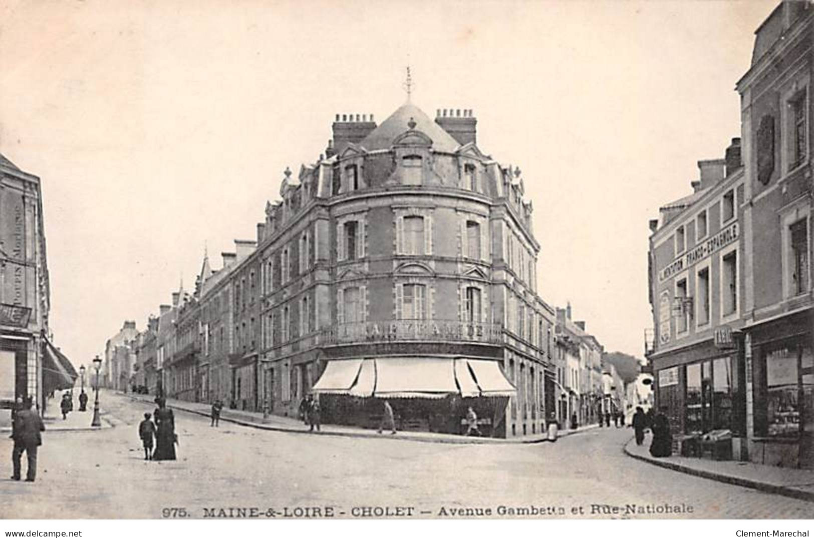 CHOLET - Avenue Gambetta Et Rue Nationale - Très Bon état - Cholet