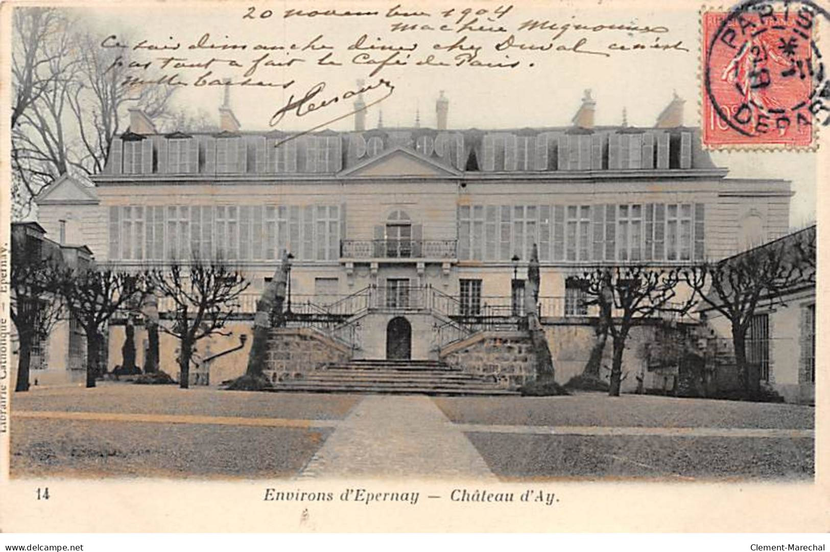 Environs D'Epernay - Château D'AY - Très Bon état - Ay En Champagne