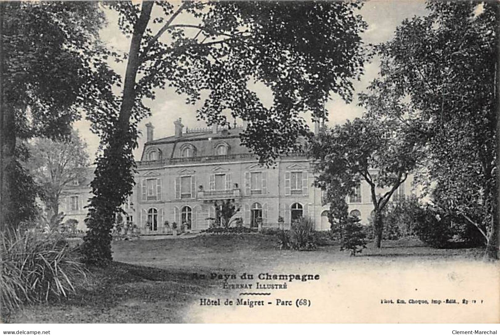 EPERNAY - Hôtel De Maigret - Parc - Très Bon état - Epernay