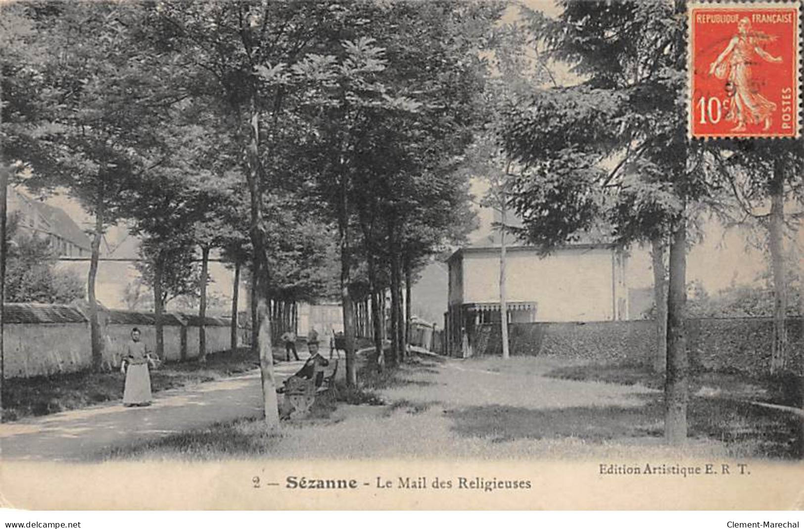 SEZANNE - Le Mail Des Religieuses - Très Bon état - Sezanne