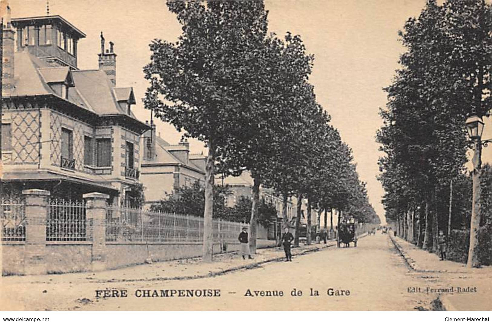 FERE CHAMPENOISE - Avenue De La Gare - Très Bon état - Fère-Champenoise