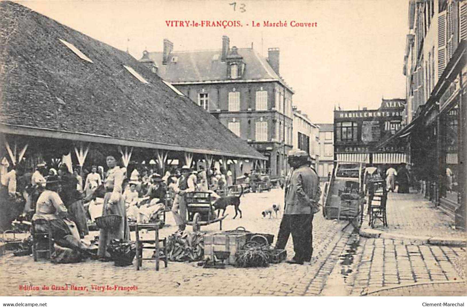 VITRY LE FRANCOIS - Le Marché Couvert - Très Bon état - Vitry-le-François