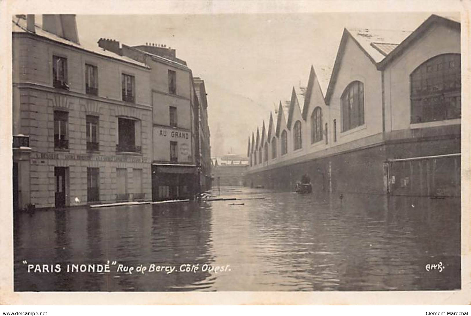 PARIS - " Paris Inondé " - Rue De Bercy, Côté Ouest - Très Bon état - Distretto: 12