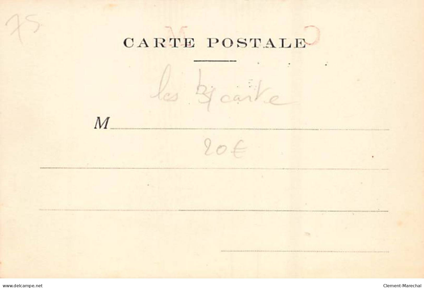 PARIS - " Cuvillier et Moreau " Propriétaires de Vignobles à Chablis - Rue du Port de Bercy - très bon état