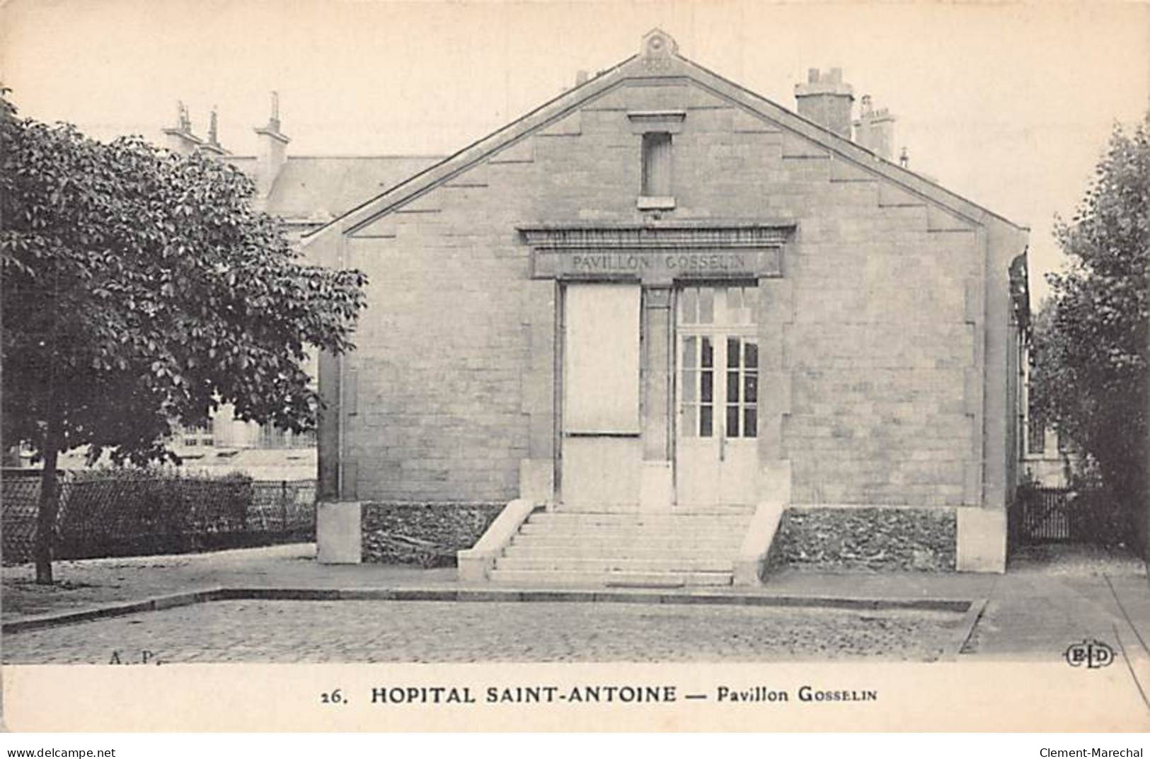 PARIS - Hôpital Saint Antoine - Pavillon Gosselin - Très Bon état - District 12