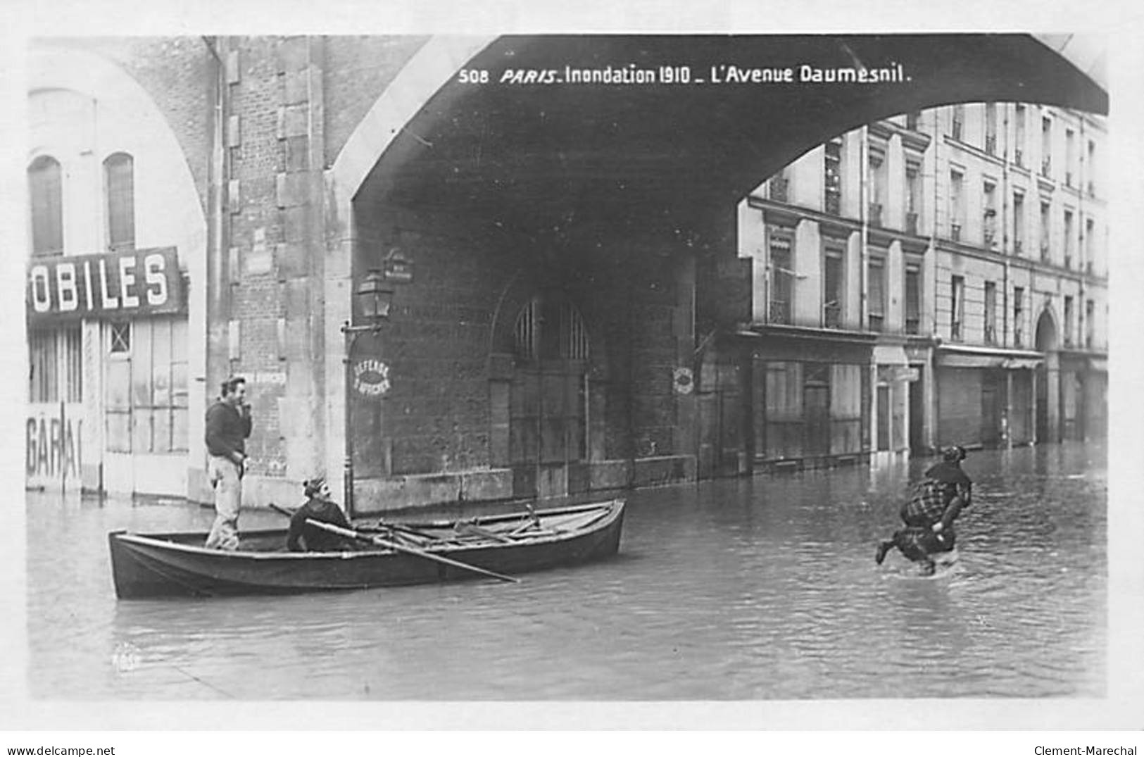 PARIS - Inondation 1910 - L'Avenue Daumesnil - Très Bon état - Distretto: 12