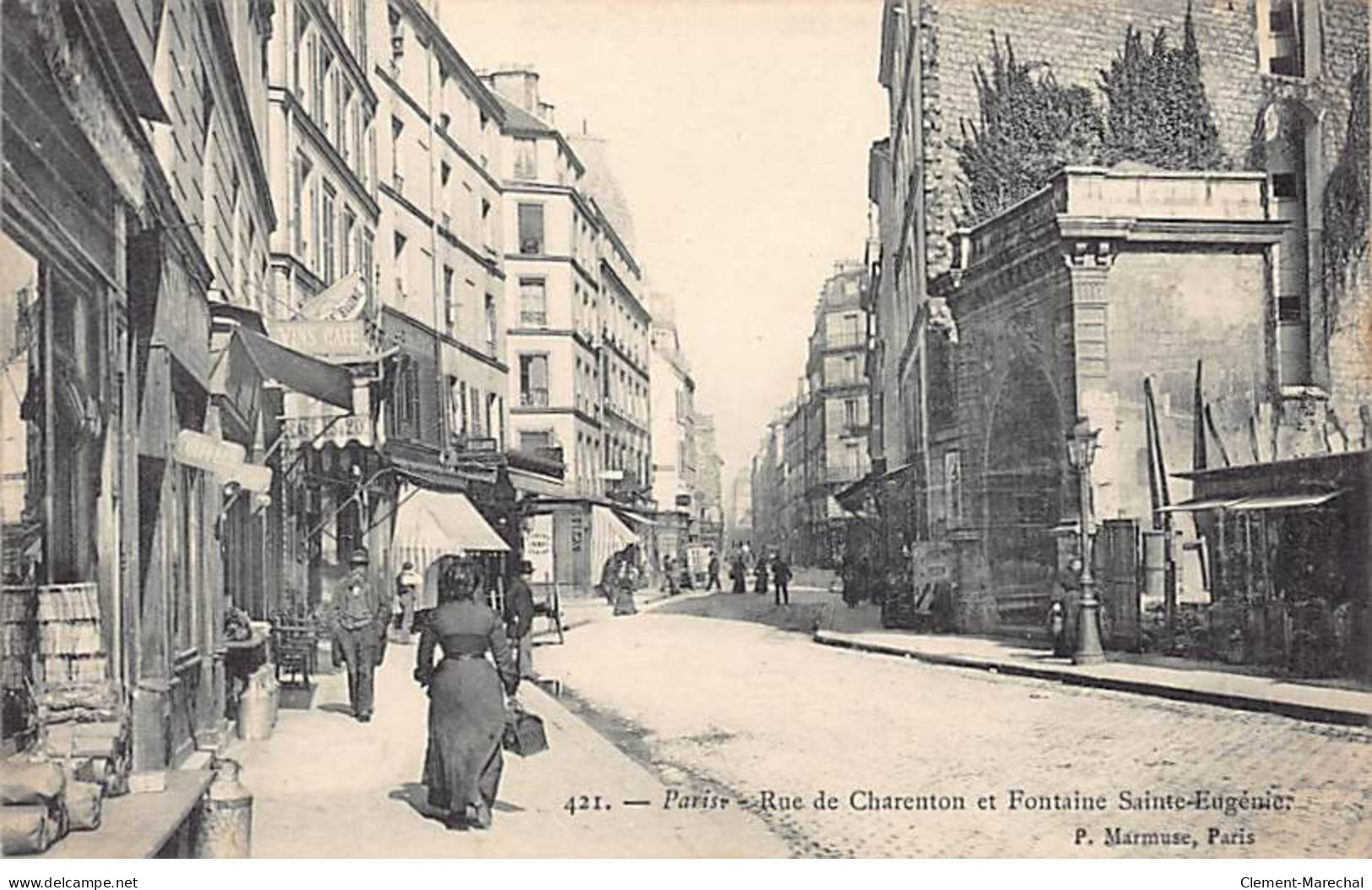 PARIS - Rue De Charenton Et Fontaine Sainte Eugénie - Très Bon état - Arrondissement: 12