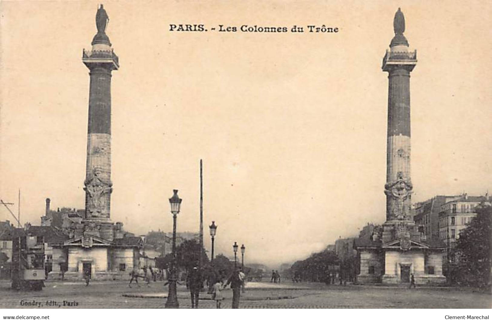 PARIS - Les Colonnes Du Trône - Très Bon état - Distretto: 12