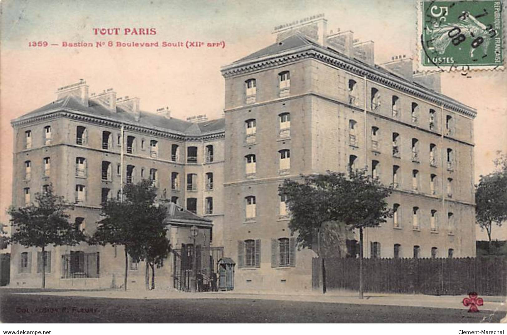 TOUT PARIS - Bastion N°8, Boulevard Soult - F. Fleury - Très Bon état - Paris (12)