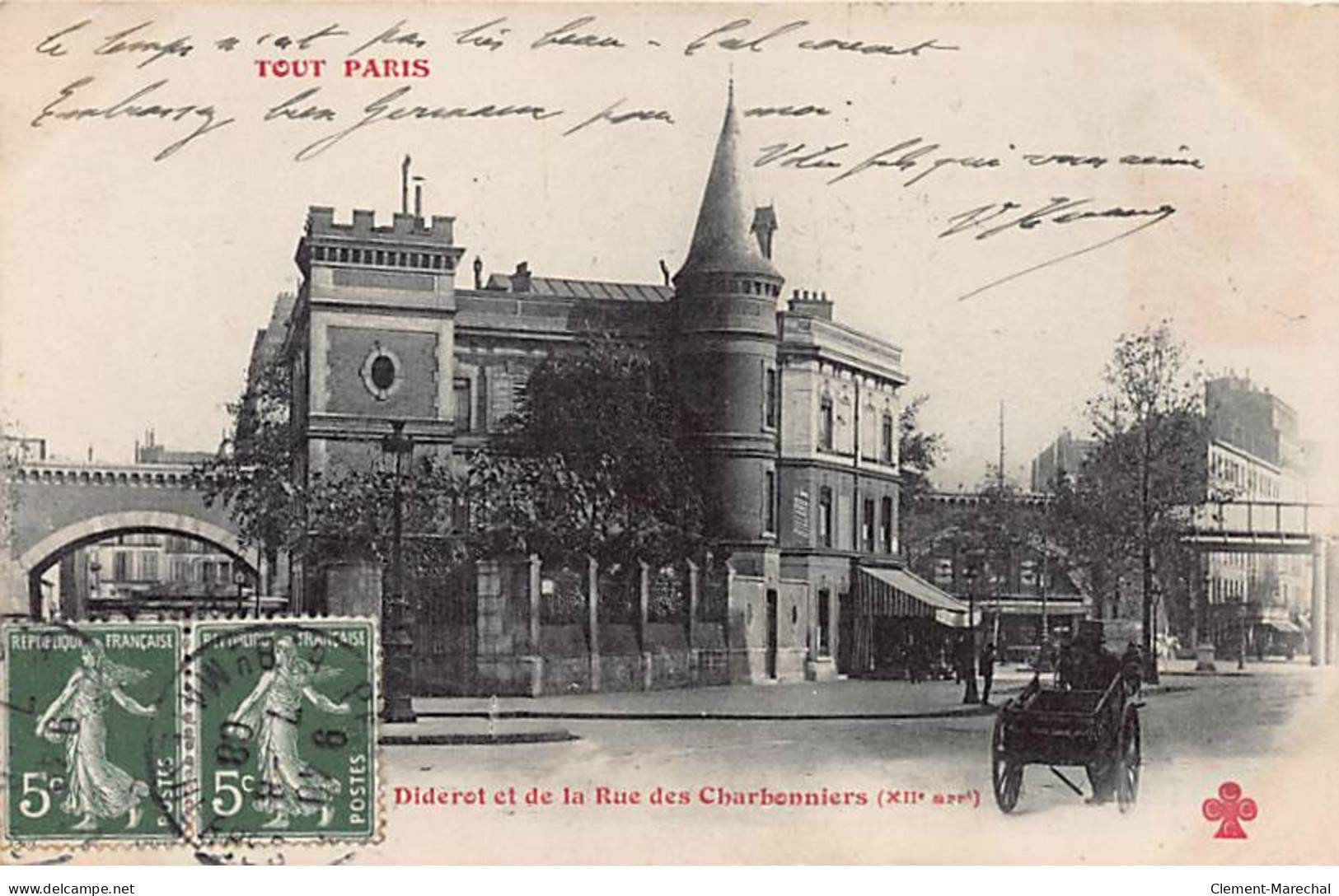 TOUT PARIS - Rue Diderot Et Rue Des Charbonniers - F. F. - Très Bon état - Distretto: 12