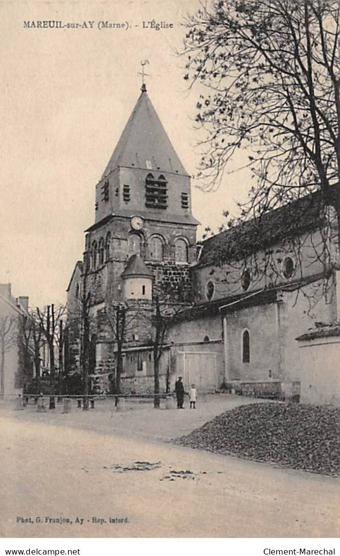 MAREUIL SUR AY - L'Eglise - Très Bon état - Mareuil-sur-Ay