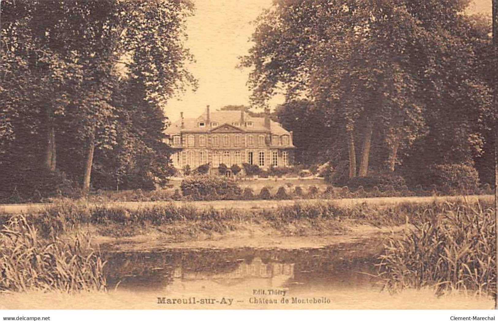 MAREUIL SUR AY - Château De Montebelle - Très Bon état - Mareuil-sur-Ay