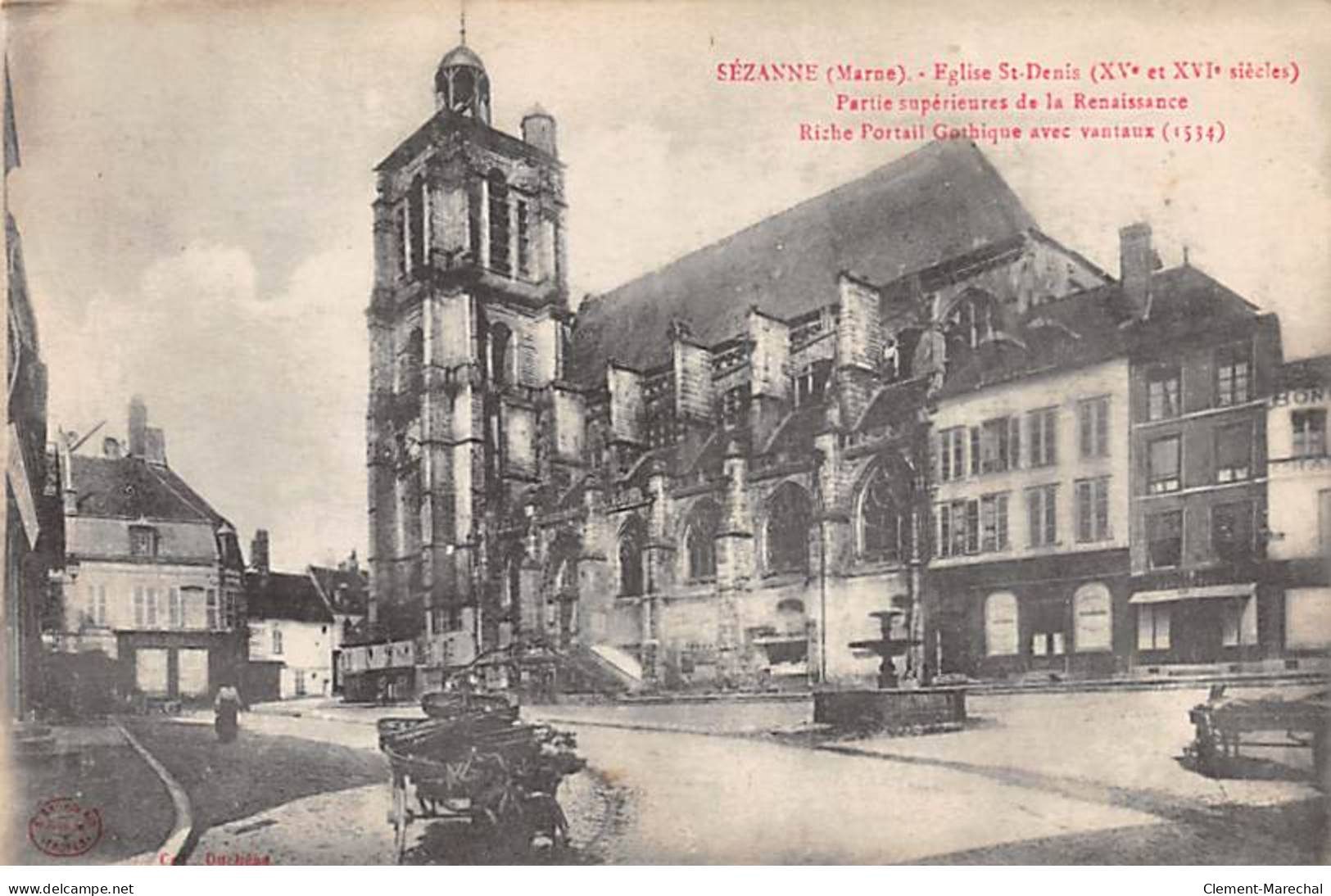 SEZANNE - Eglise Saint Denis - Très Bon état - Sezanne