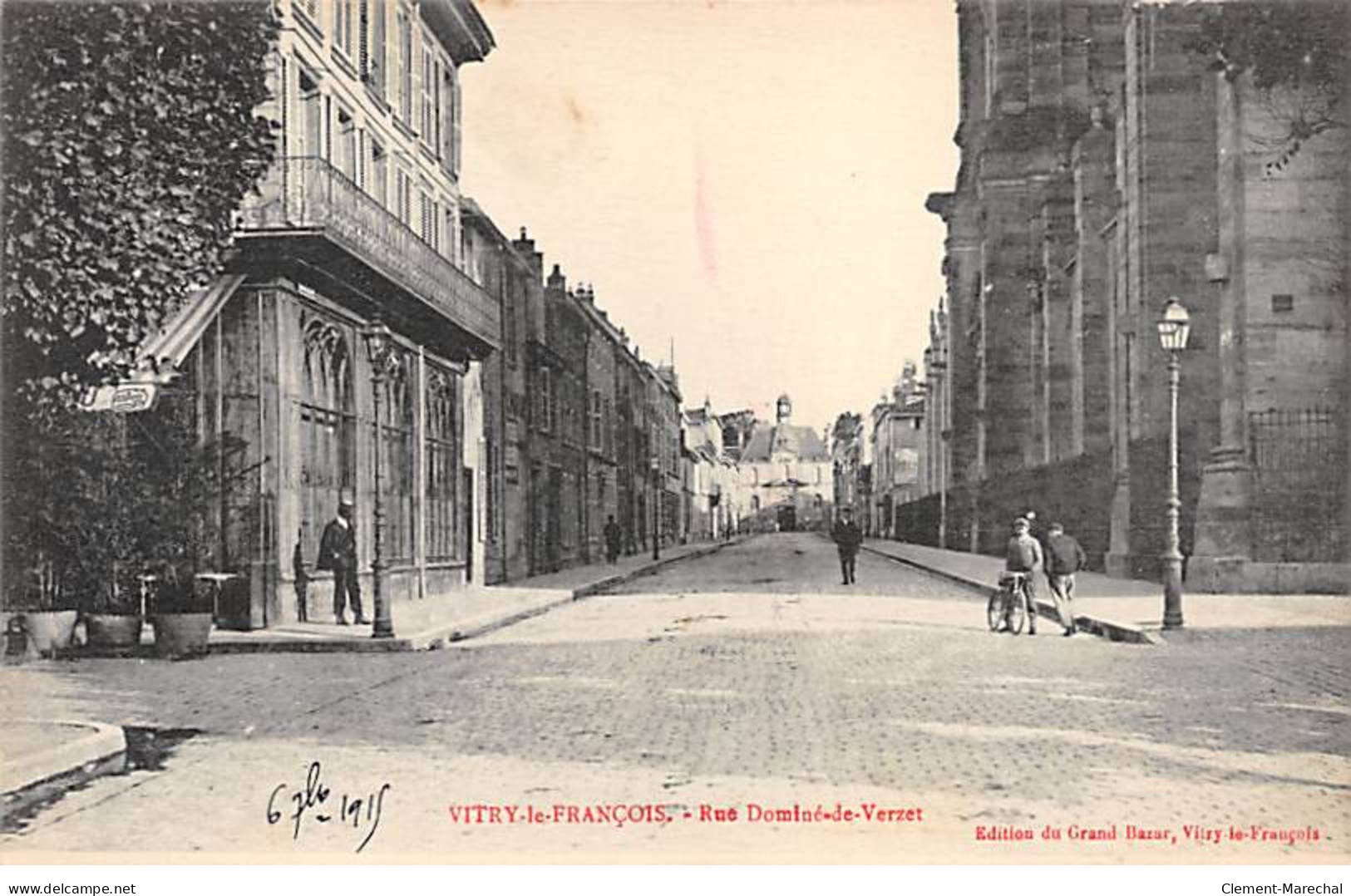 VITRY LE FRANCOIS - Rue Dominé De Verzet - Très Bon état - Vitry-le-François