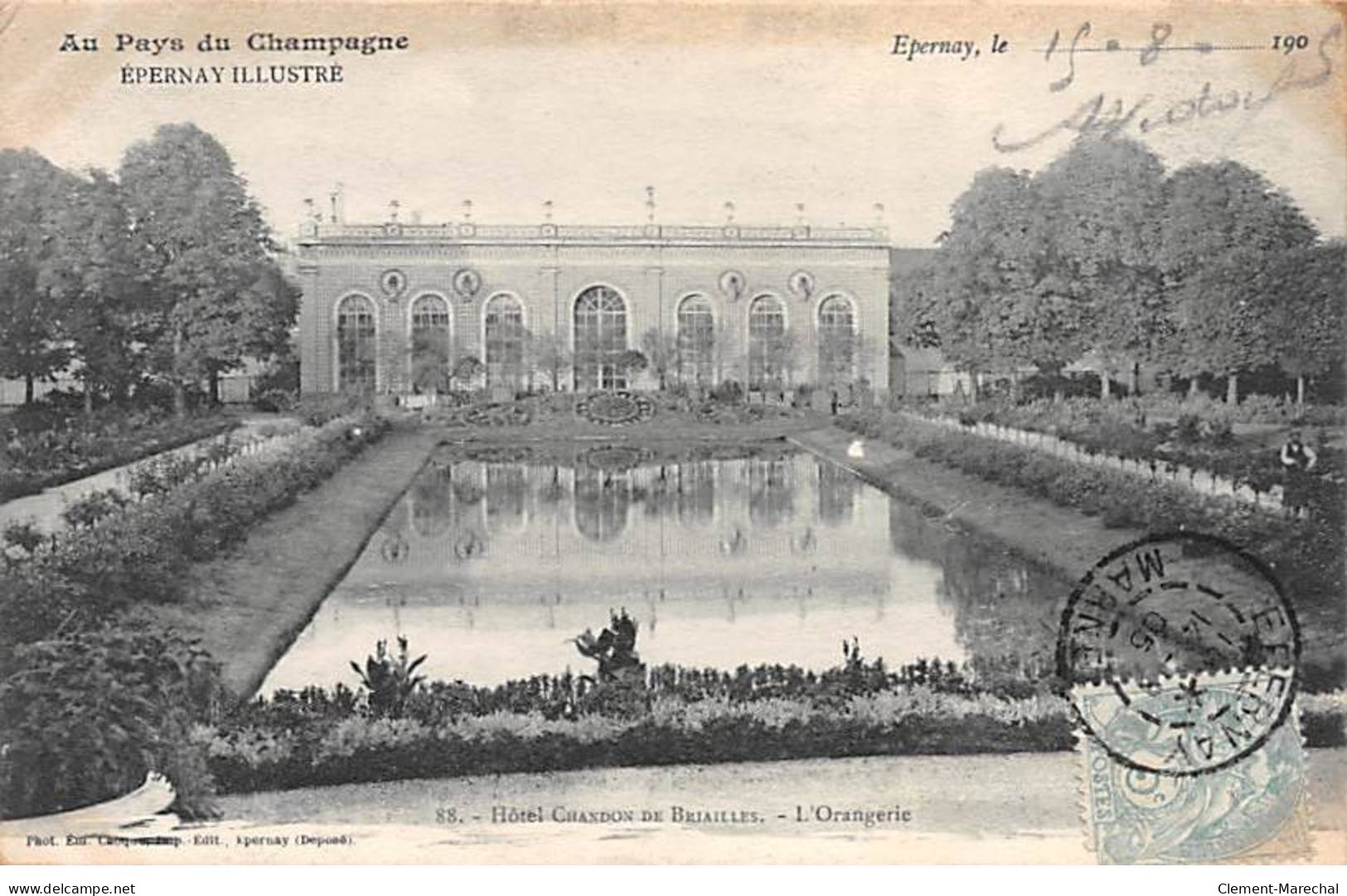 EPERNAY - Hôtel Chandon De Briailles - L'Orangerie - Très Bon état - Epernay