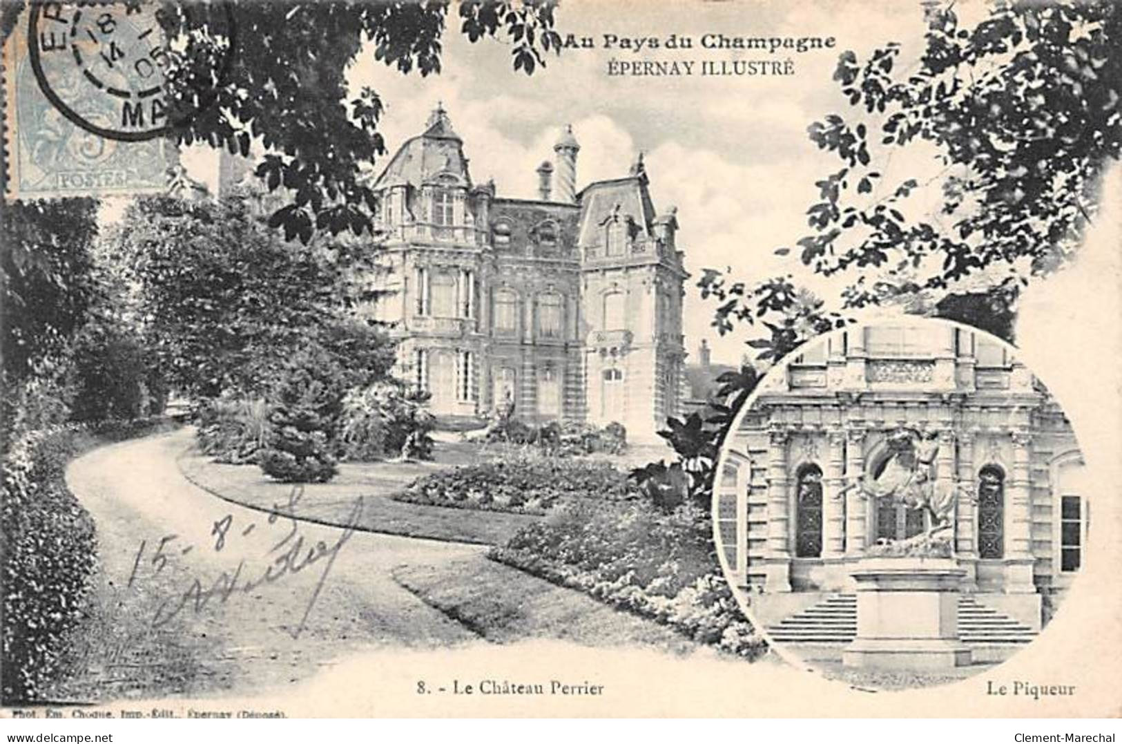 EPERNAY - Le Château Perrier - Très Bon état - Epernay