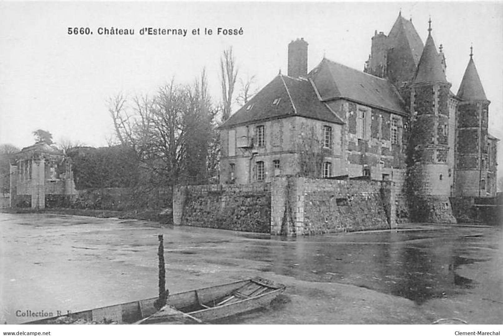 Château D'ESTERNAY Et Le Fossé - Très Bon état - Esternay