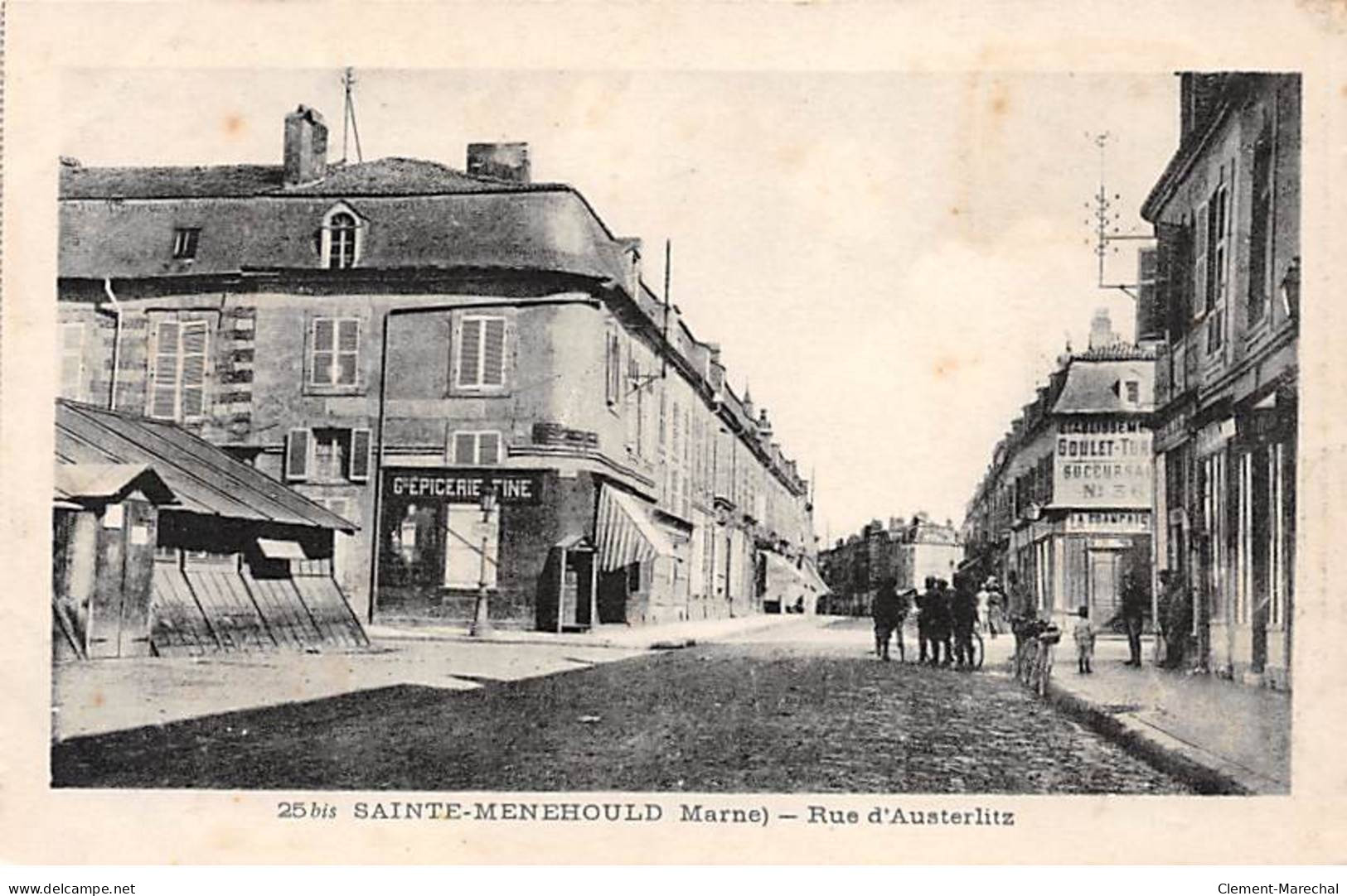 SAINTE MENEHOULD - Rue D'Austerlitz - Très Bon état - Sainte-Menehould