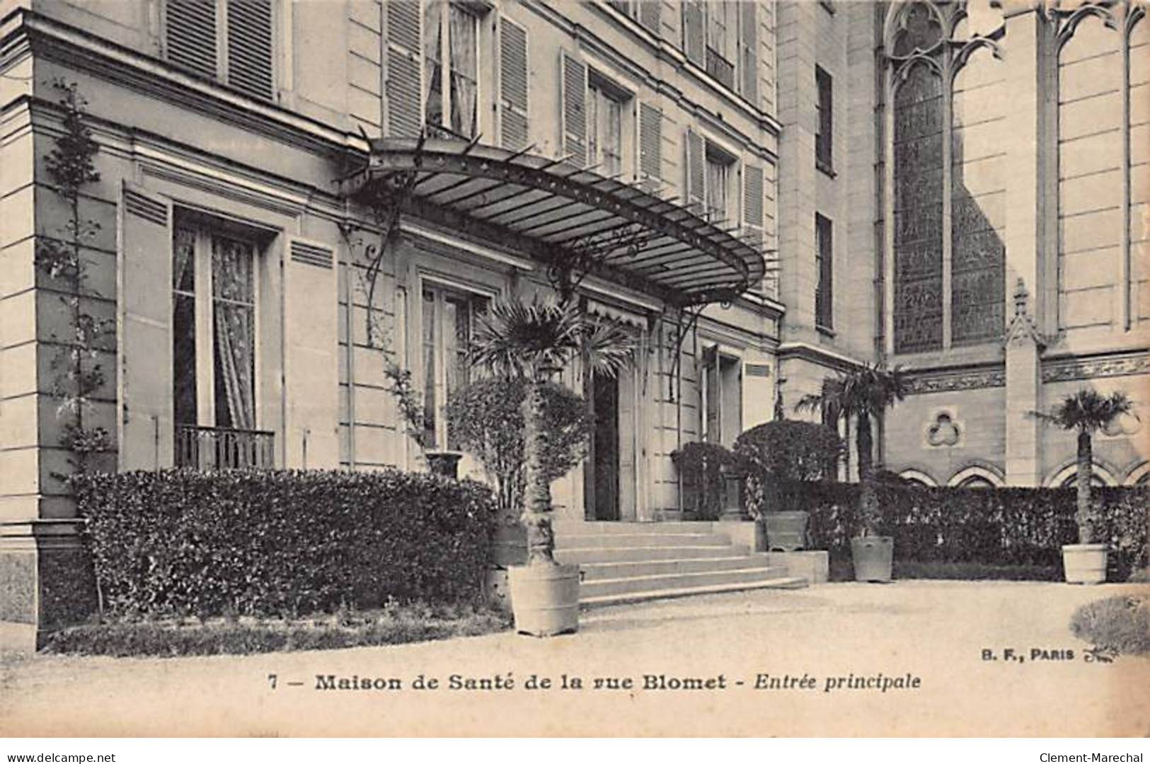 PARIS - Maison De Santé De La Rue Blomet - Entrée Principale - état - District 15
