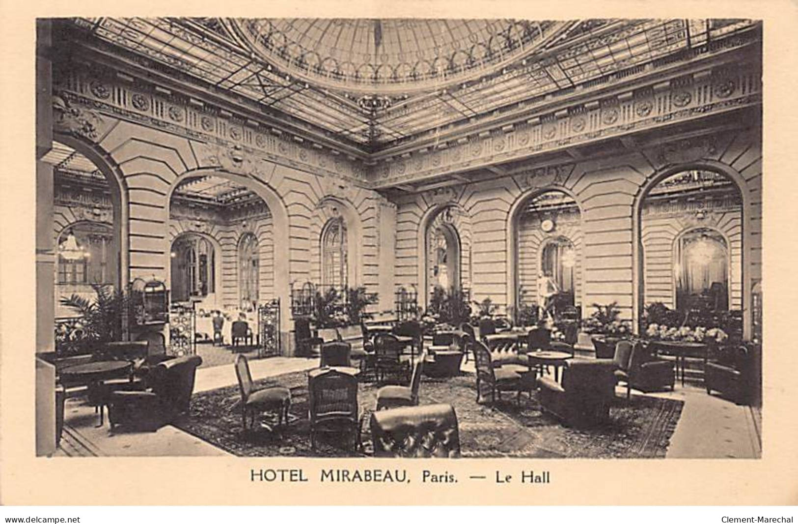 PARIS - Hotel Mirabeau - Le Hall - Très Bon état - Distretto: 15