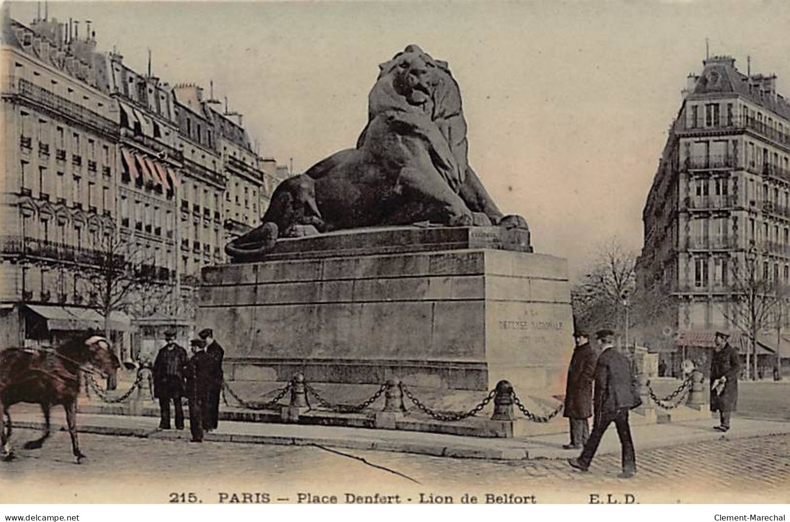 PARIS - Place Denfert - Lion De Belfort - Très Bon état - Paris (14)