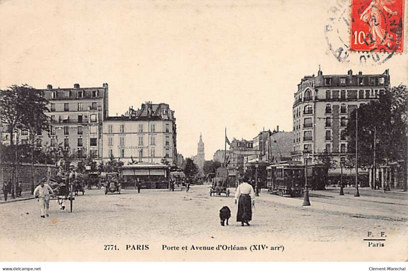 PARIS - Porte Et Avenue D'Orléans - Très Bon état - Distretto: 14