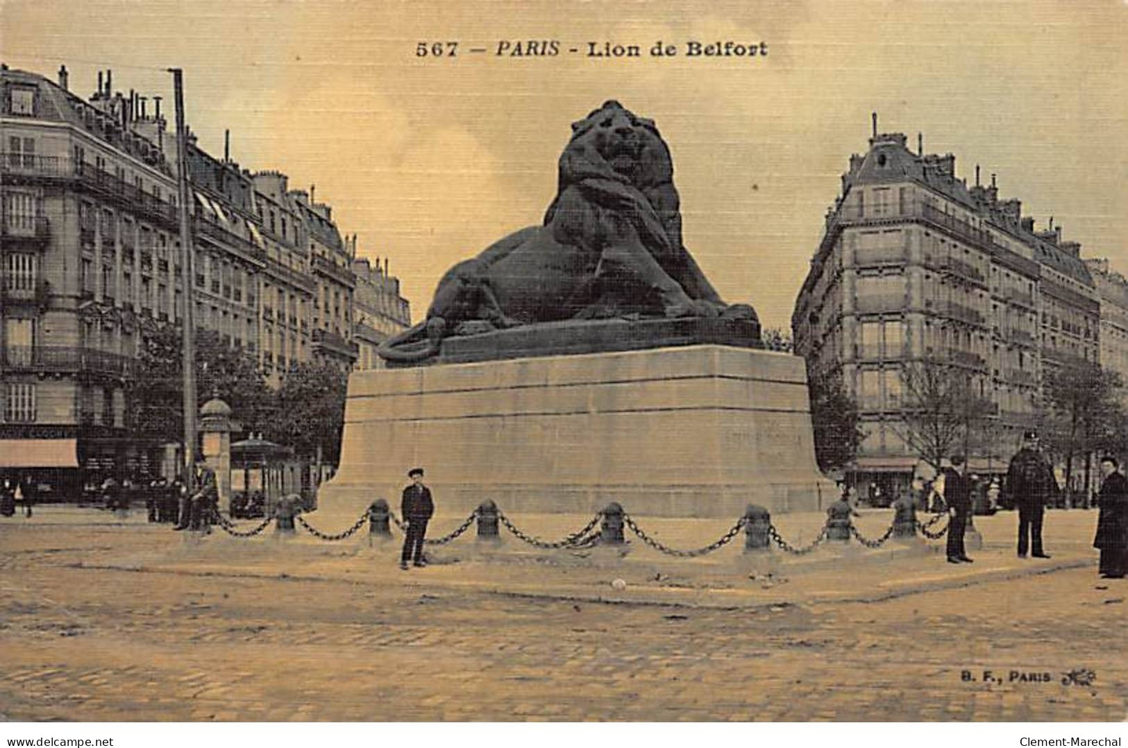 PARIS - Lion De Belfort - état - Arrondissement: 14