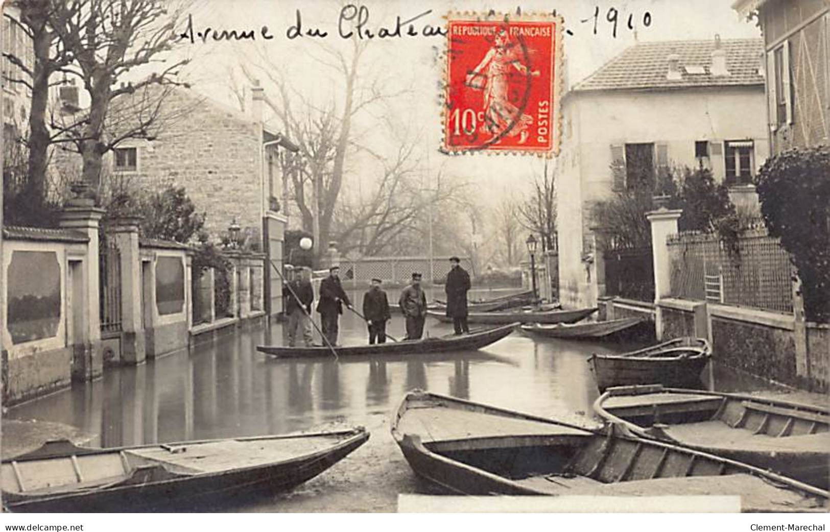 PARIS - Avenue Du Château - Inondation - Très Bon état - Distrito: 14