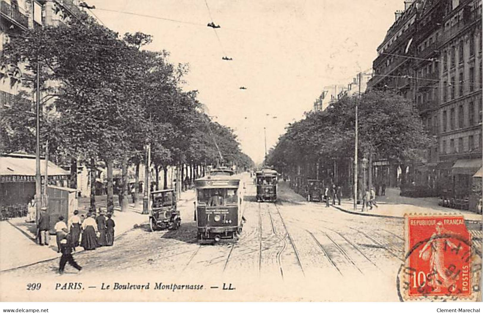 PARIS - Le Boulevard Montparnasse - Très Bon état - Distretto: 14