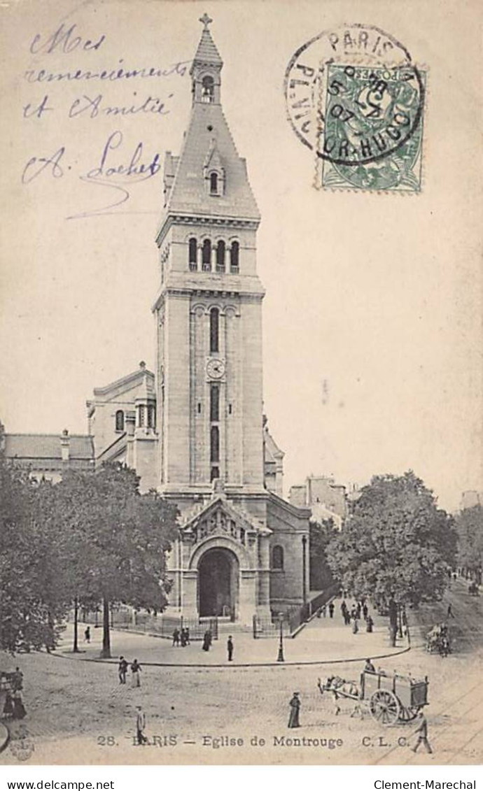 PARIS - Eglise De Montrouge - Très Bon état - District 14