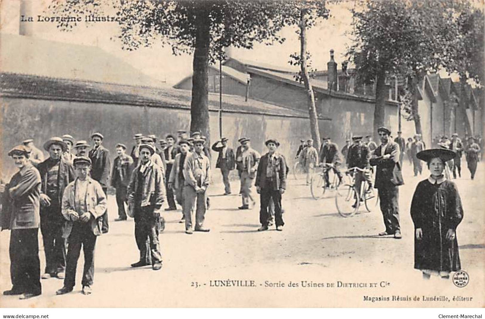 LUNEVILLE - Sortie Des Usines De Dietrich Et Cie - Très Bon état - Luneville