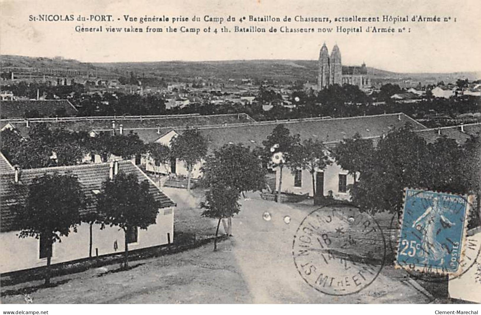 SAINT NICOLAS DU PORT - Vue Générale Prise Du Camp Du 4e Bataillon De Chasseurs - Très Bon état - Saint Nicolas De Port