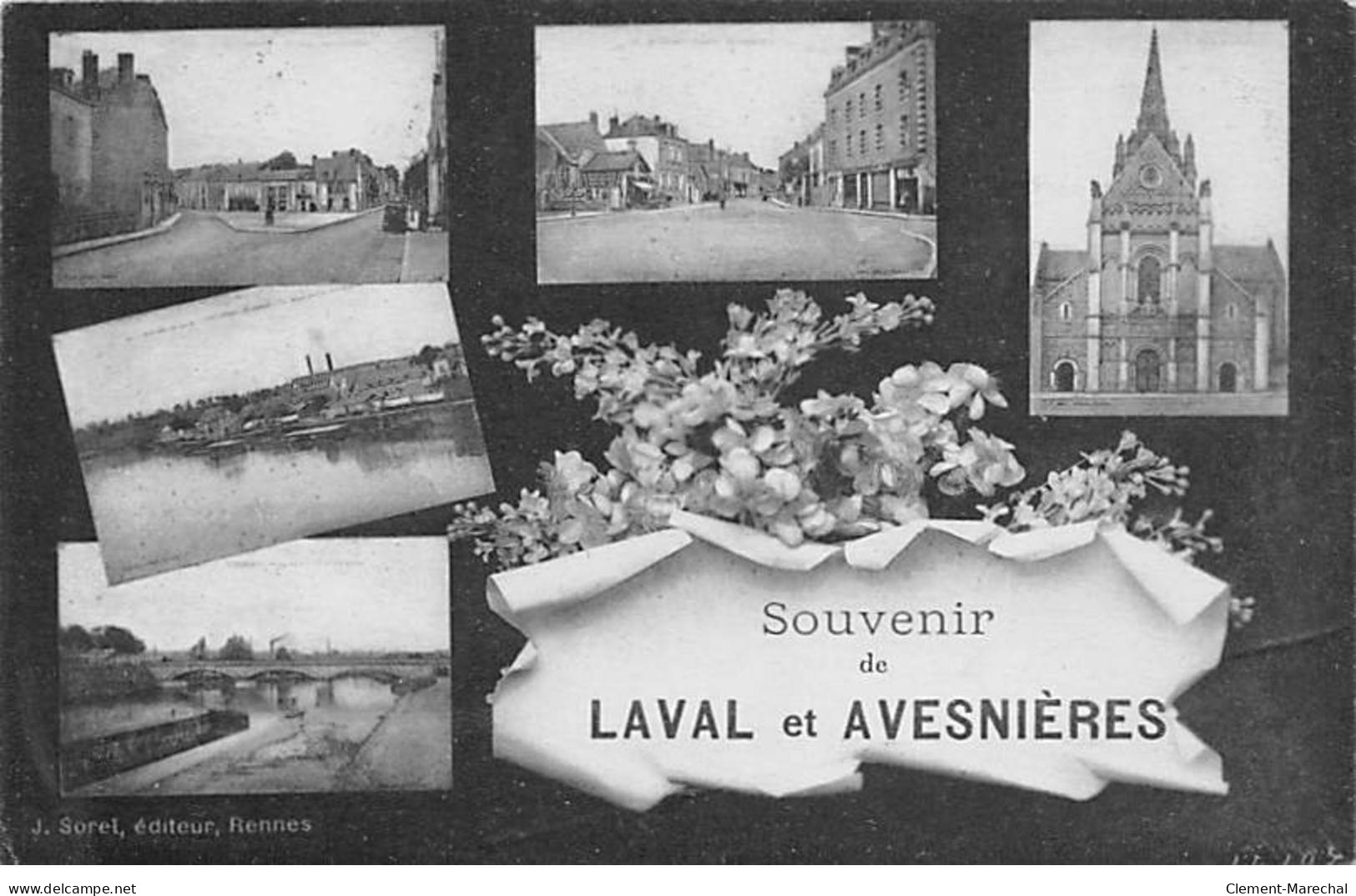 Souvenir De LAVAL Et AVESNIERES - Très Bon état - Laval