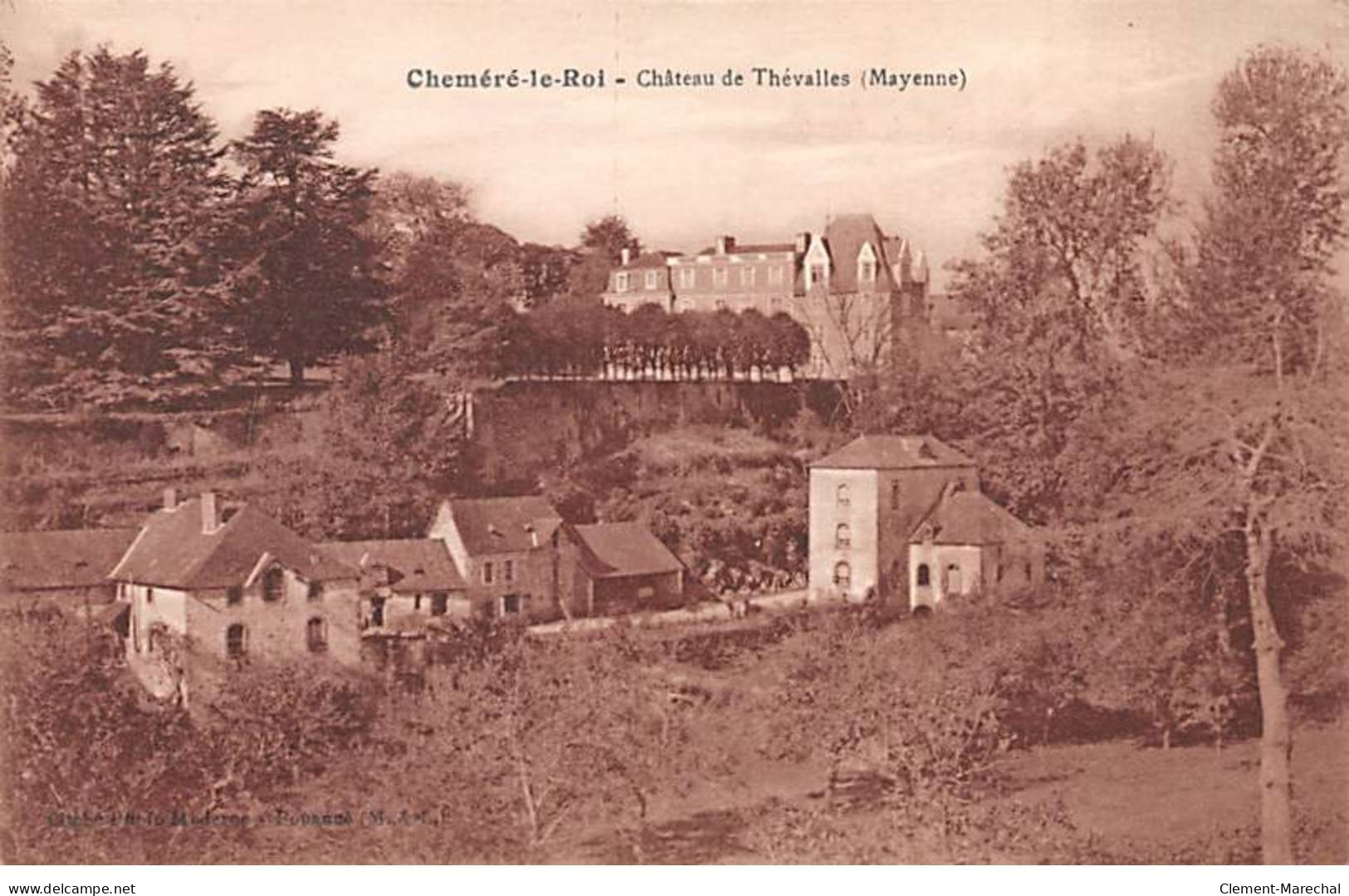 CHEMERE LE ROI - Château De Thévalles - Très Bon état - Other & Unclassified