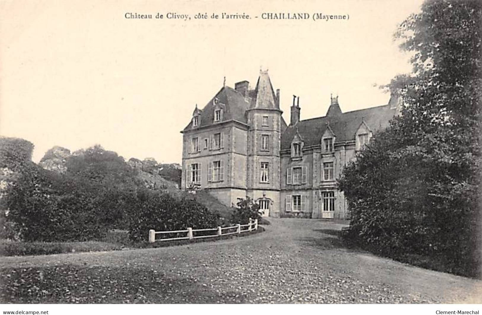 CHAILLAND - Château De Clivoy, Côté De L'arrivée - Très Bon état - Other & Unclassified