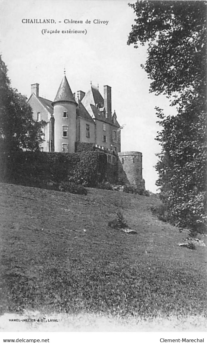 CHAILLAND - Château De Clivoy (façade Extérieure) - Très Bon état - Other & Unclassified