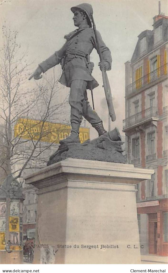 PARIS - Statue Du Sergent Bobillot - Très Bon état - District 13