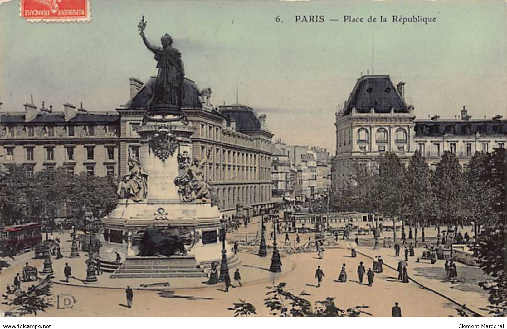 PARIS - Place De La République - Très Bon état - Arrondissement: 11