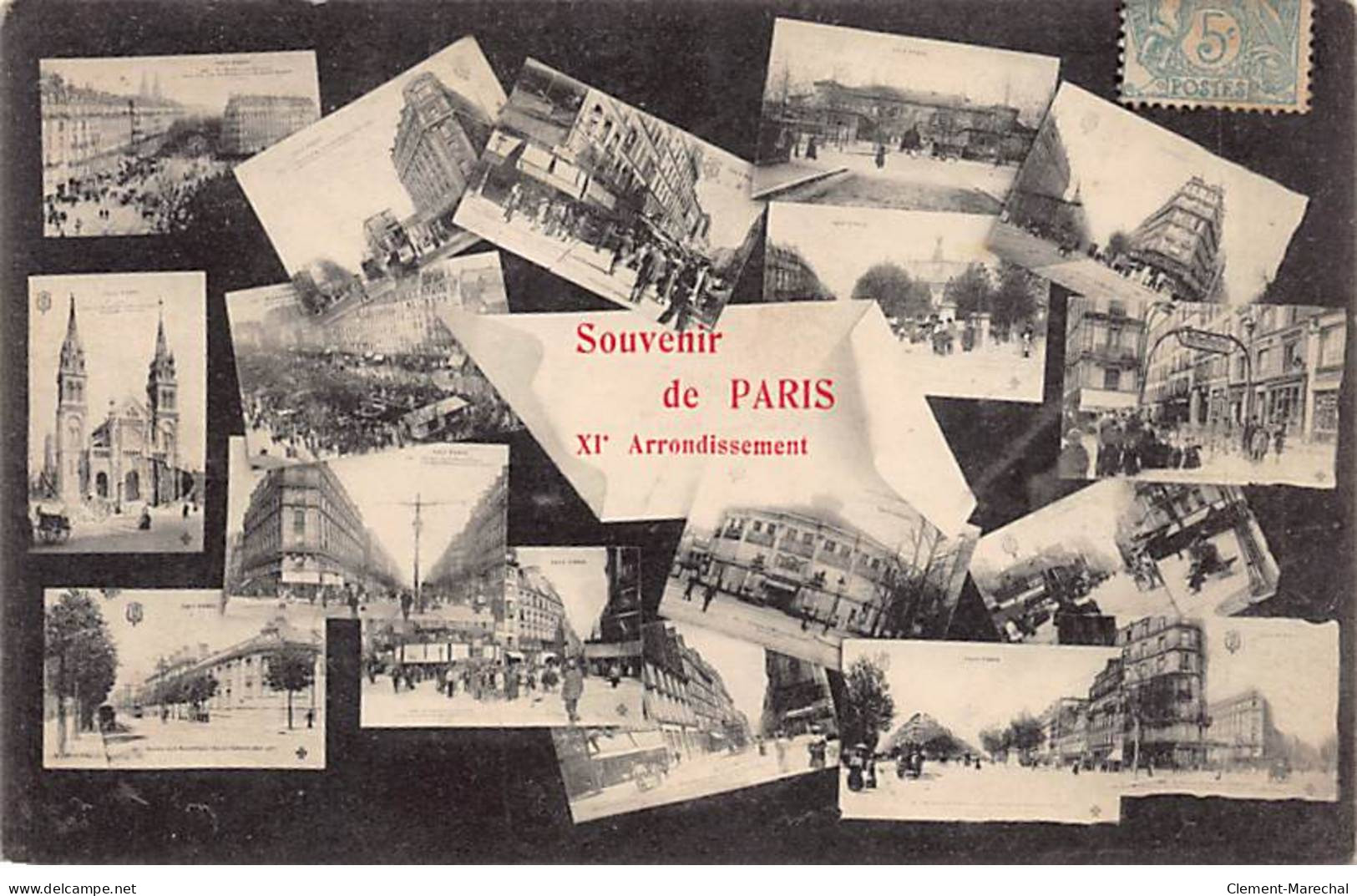 PARIS - Souvenir De Paris - XIe Arrondissement - Très Bon état - Distretto: 11