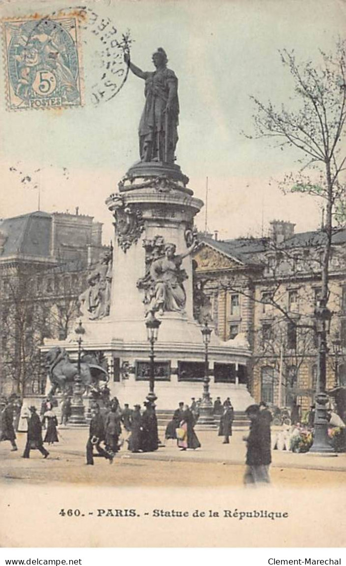 PARIS - Statue De La République - Très Bon état - Arrondissement: 11