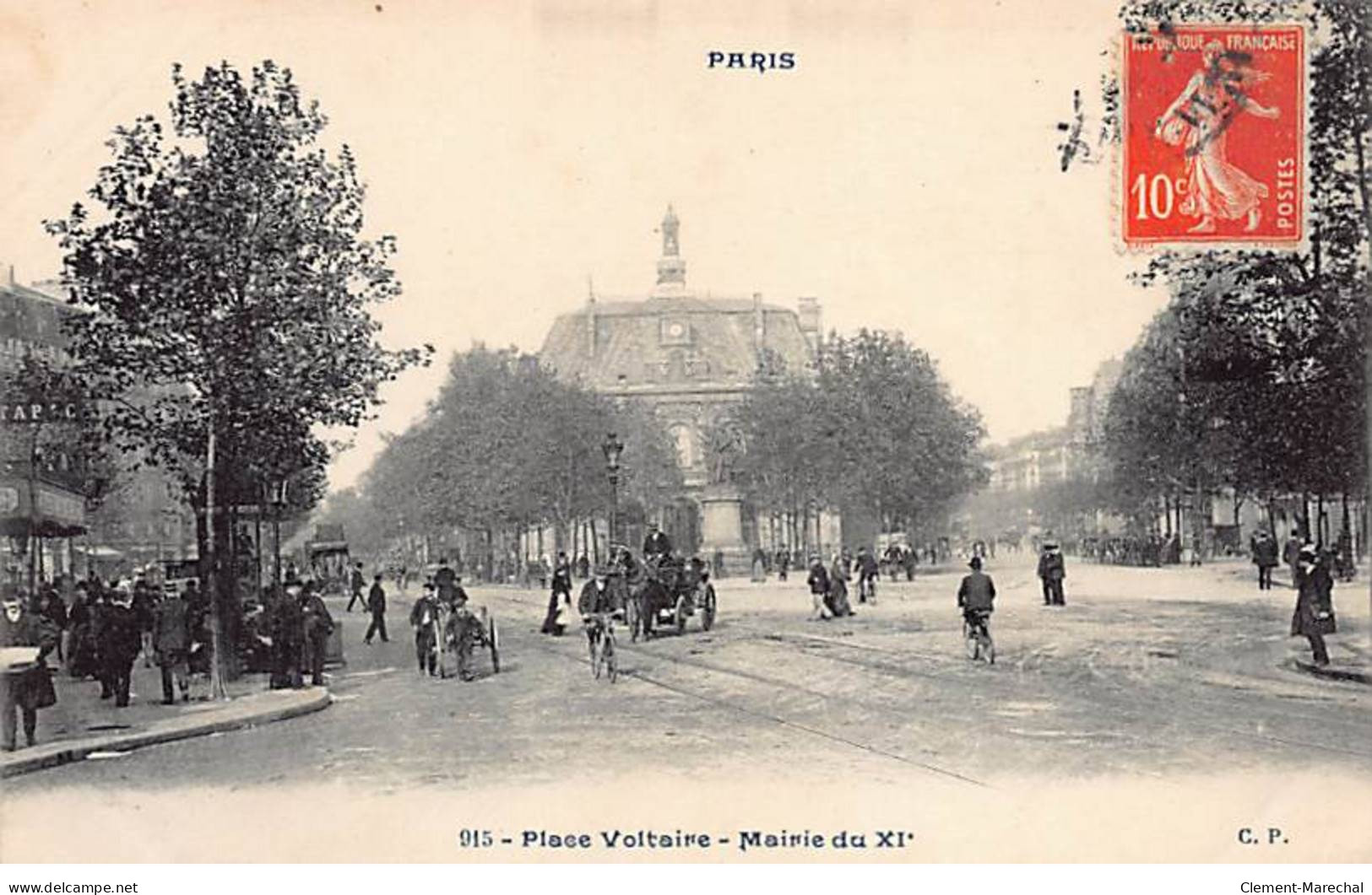 PARIS - Place Voltaire - Mairie Du XIe - Très Bon état - Distretto: 11