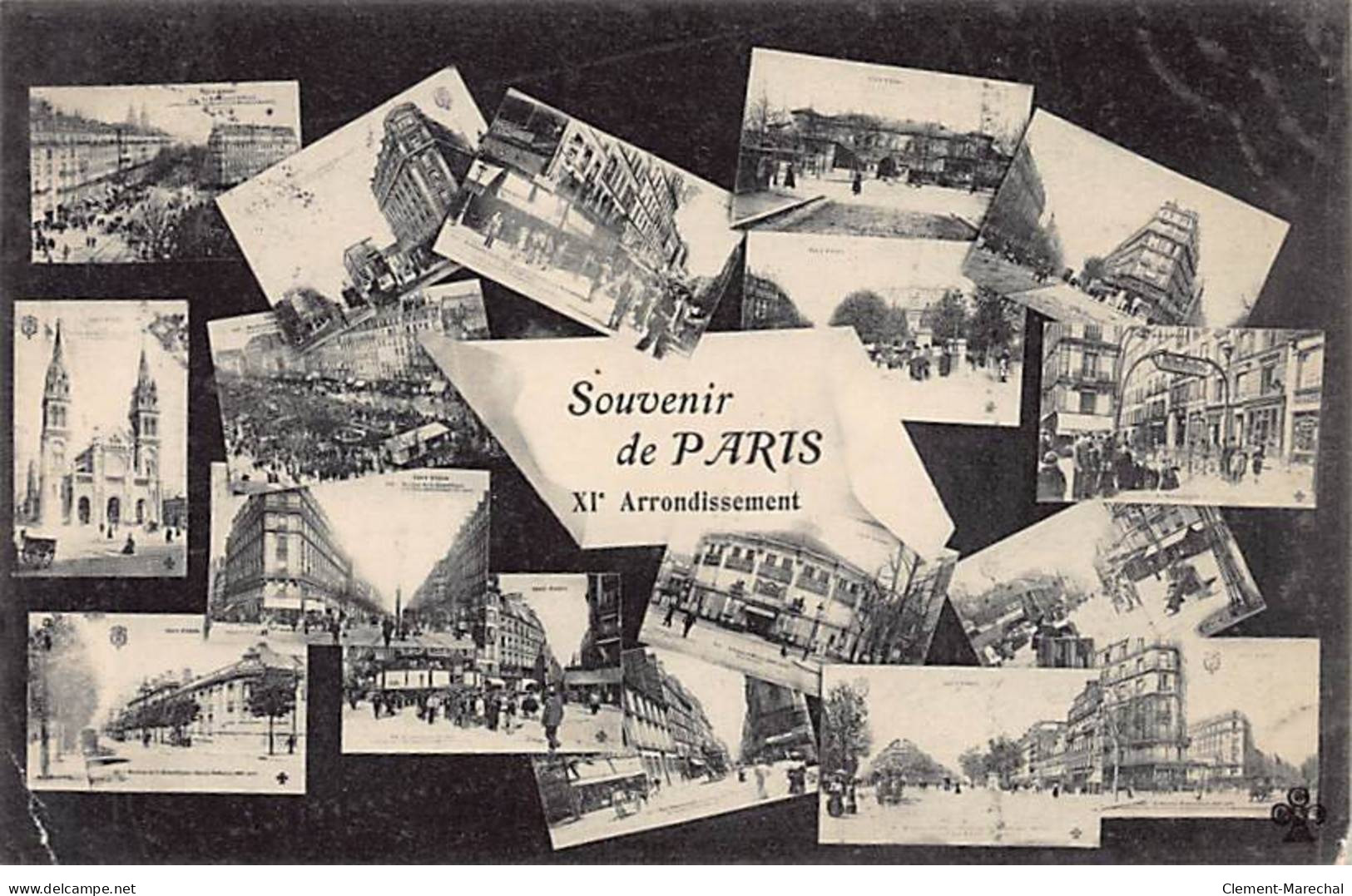 PARIS - Souvenir De Paris - XIe Arrondissement - Très Bon état - District 11
