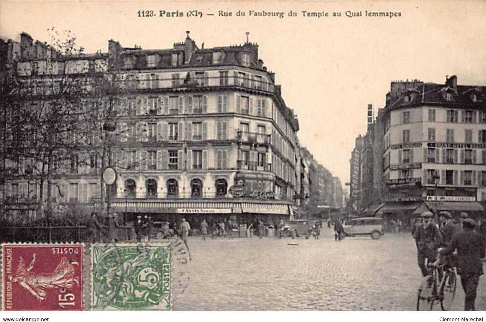 PARIS - Rue Du Faubourg Du Temple Au Quai Jemmapes - Très Bon état - Paris (11)