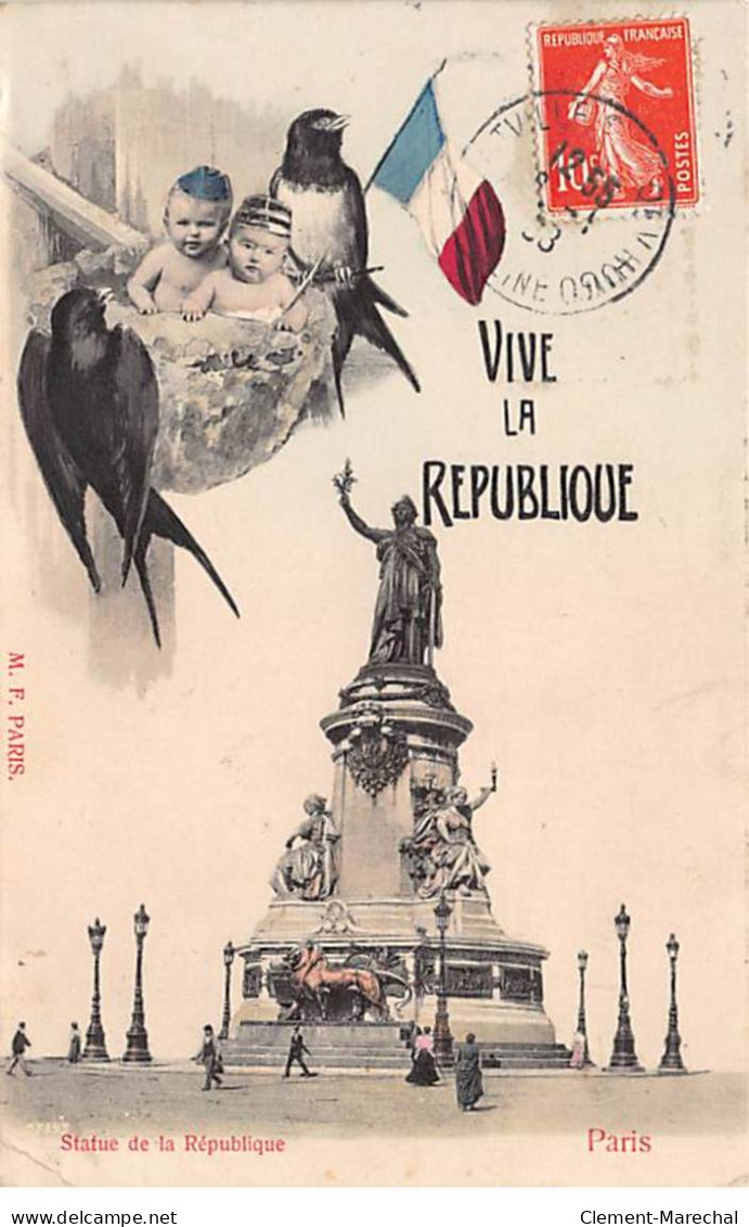 PARIS - Vive La République - Statue De La République - Très Bon état - Paris (11)