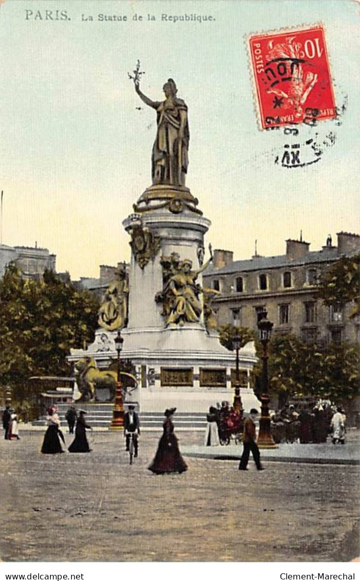 PARIS - La Statue De La République - Très Bon état - Distretto: 11