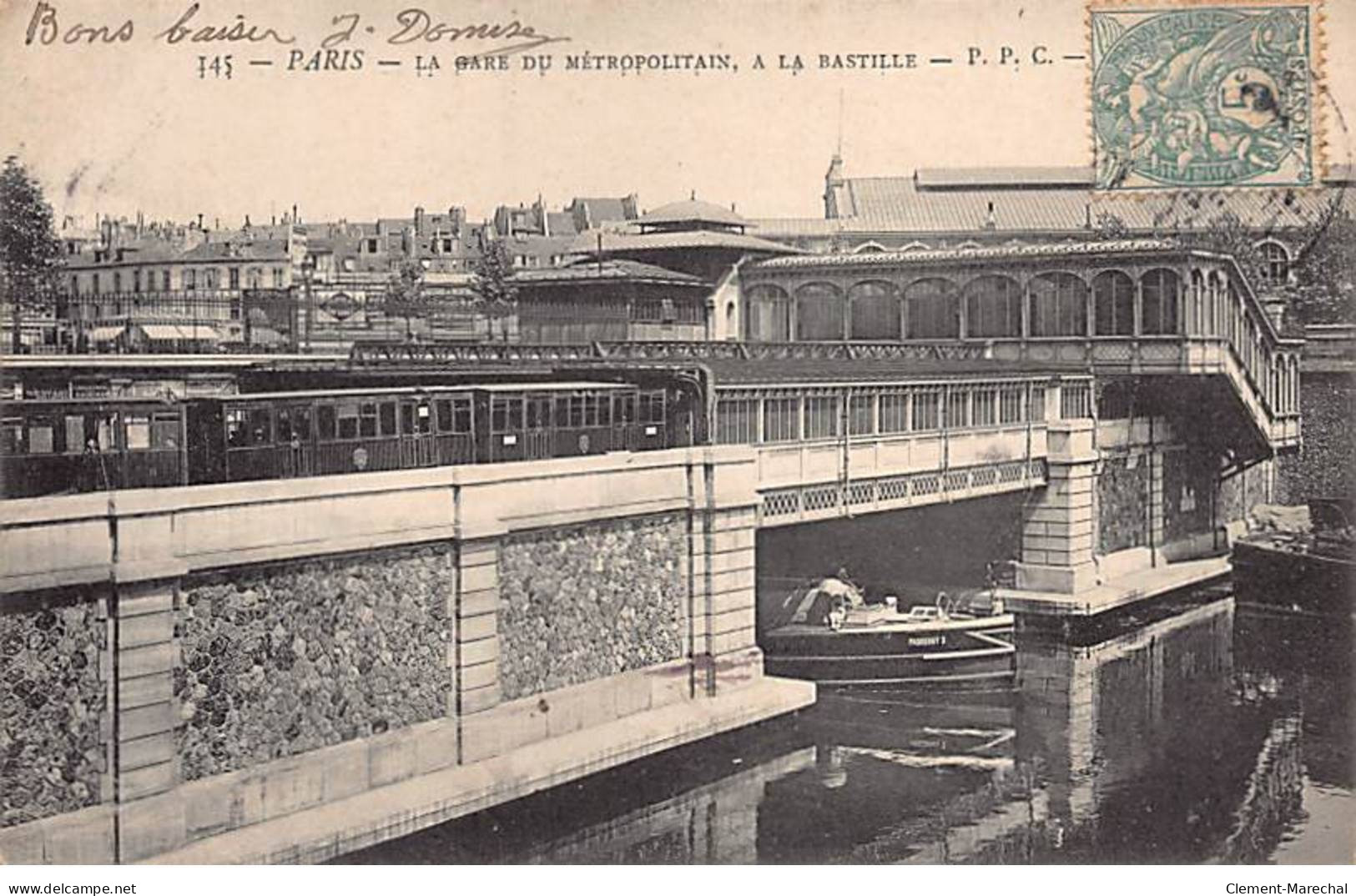 PARIS - La Gare Du Métropolitain, à La Bastille - Très Bon état - Distretto: 11